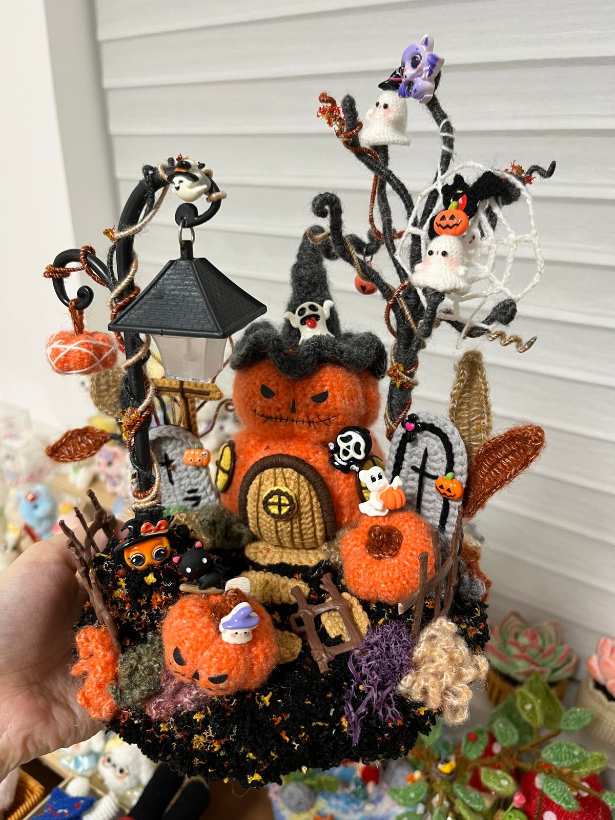 Halloween diorama